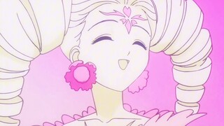I like the lively flower card girl