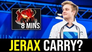 How JerAx God Play CARRY? - Perma Stun HERO