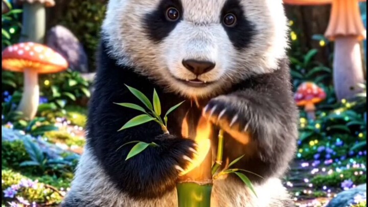 The Cute Baby Panda's Magical Bamboo Adventure! 🐼✨