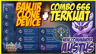 TRICK BANJIR CLONE DEVICE MAGIC CHESS ! AUTO MUDAH BUAT COMBO 666 DENGAN HYPER TERKUAT ! MAGIC CHESS
