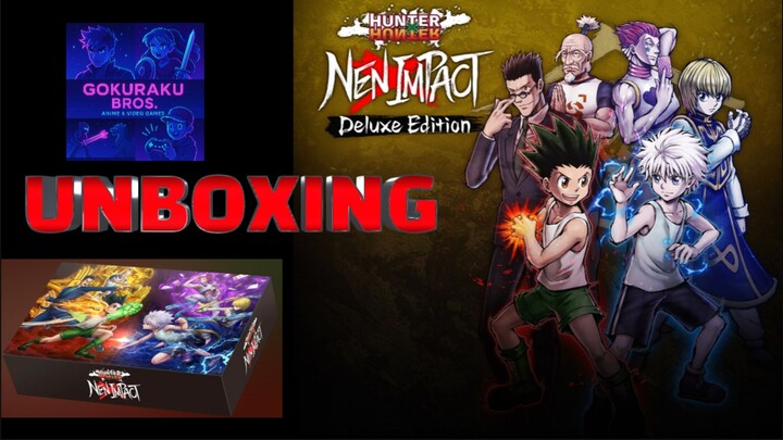 UNBOXING HUNTER X HUNTER NEN IMPACT DELUXE EDITION