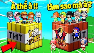 ĐẠI CHIẾN TNT HERO TEAM VÀ BEE TEAM*MRVIT TROLL TOÀN BỘ BEE TEAM BẰNG BOM NỔ TRONG MINI WORLD !!!