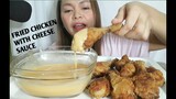 FRIED CHICKEN WITH CHEESE SAUCE