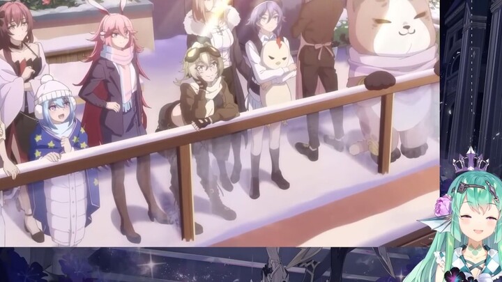 [Honkai Impact 3/Thịt nấu chín] Câu lạc bộ Cầu vồng EN Nàng tiên cá Finana nhìn vào Sân vàng và gọi 