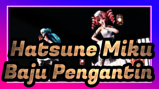 Hatsune Miku|[MMD]Baju Pengantin pada gaya TDA [Miku＆Teto][Rosetta]