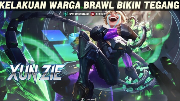 Kelakuan Warga Brawl Saat Unggul Tahunya Kena Epic Comeback Cuy 😱🥵👹