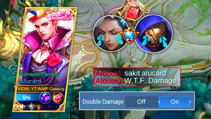 DOUBLE DAMAGE HACK??!! ALUCARD HACK DAMAGE!!