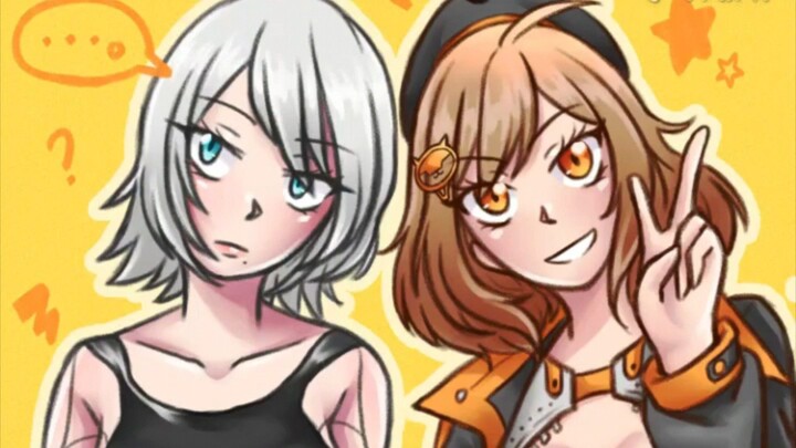 Anis and A2 timelapse paint
