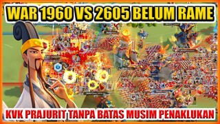 1960 VS 2605 KINGDOM IMPERIUM KVK PRAJURIT TANPA BATAS BELUM RAME SIH