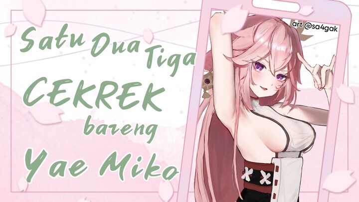【Genshin Impact】Lagi Syuting Malah jadi Basah-basahan bareng Yae Miko 🗿【Kuree-pon】