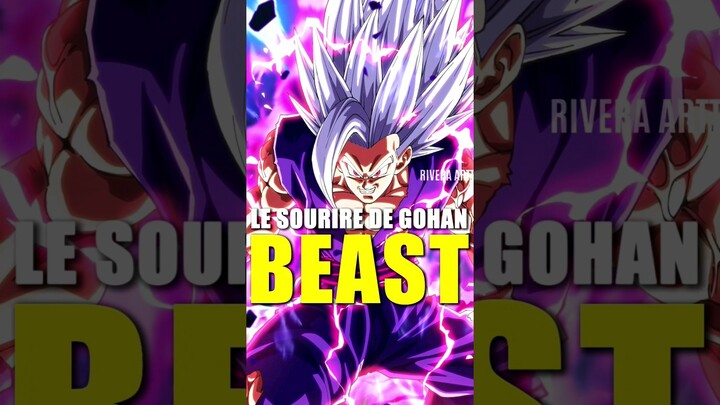 AKIRA TORIYAMA NE VOULAIT PAS DU SOURIRE DE GOHAN BEAST !