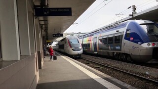 TRAINS IN FRANCE! Mulhouse Ville And Bartenheim trains (TRESPASSERS, TONES AND HIGH SPEED!)