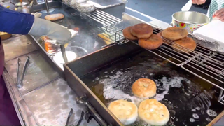 Bánh bao chiên đường phố #amthucngon