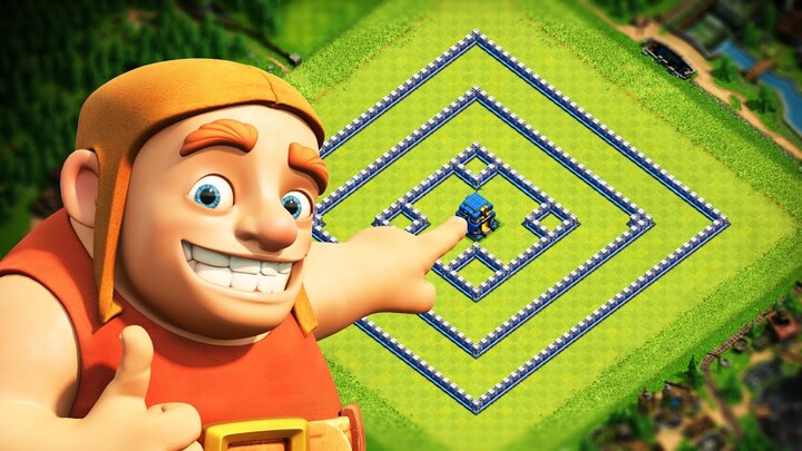 จัดบ้าน 12 เดินวน กันดีมาก! (Clash of Clans)