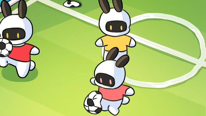 Bunny's football training