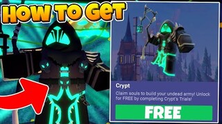 How to Get the CRYPT KIT (FREE) | Roblox BedWars