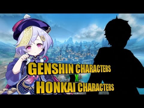 Genshin characters and their look alike in honkai impact characters