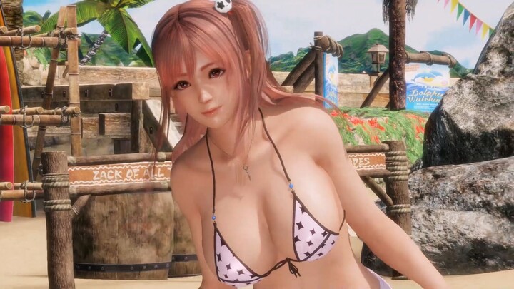 Dead or Alive 6: Honoka and the Uncle’s Beach Wrestling Match