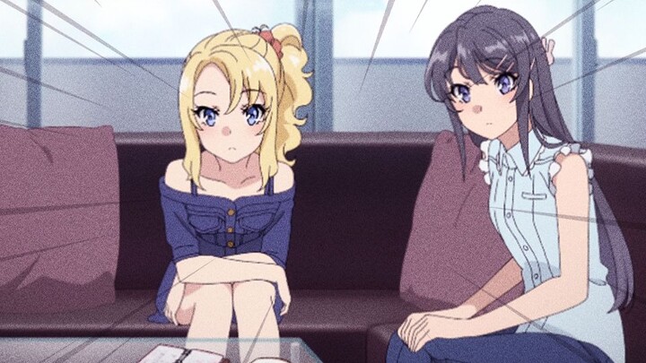 Sister-in-law! Mai-senpai! Sister-in-law! Mai-senpai! My head is so messy! Whatever!