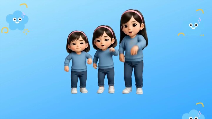 Topi Saya Bundar | Lagu Anak Indonesia Populer | Lirik & Animasi 3D Ceria