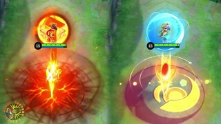 Esmeralda | Light Envoy Collector Skin VS Blazing Shadow Skin | MLBB Comparison