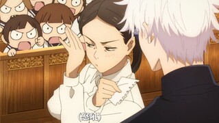"Young Gojo Satoru is so handsome that all the female teachers come to court him"~