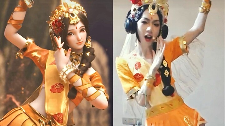 这 个 天 竺 公 主 他 怎 么 这 么 美