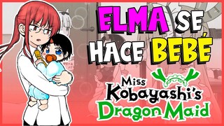 🐉ELMA BEBÉ , Kanna e Ilulu de NIÑERAS | Se ligan a ELMA 💙 | Kobayashi-san chi no maid dragon MANGA