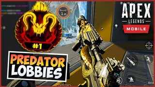 this is what APEX PREDATOR Lobbies look like...  (Apex Legends Mobile)