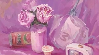 我的画画生活-粉色