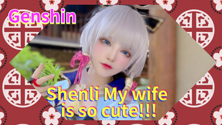 Shenli My wife is so cute!!!