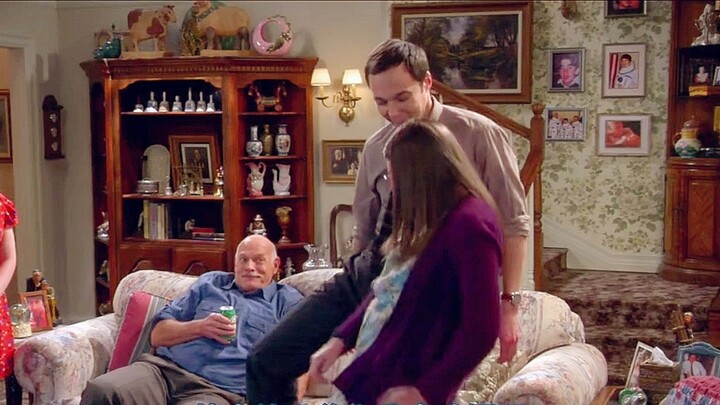 [TBBT] "See if she is virtuous." - After getting drunk, my ears go wild