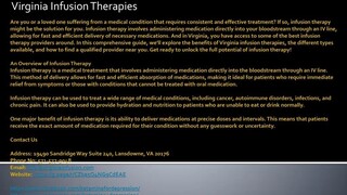 Virginia Infusion Therapies