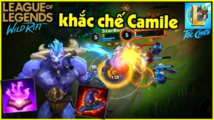 (Tốc Chiến) Chơi trẩu cầm Alistar full AP khắc chế Camile _ StarBoyVN