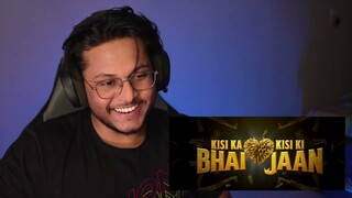 KISI KA BHAI KISI KI JAAN Trailer • Reaction