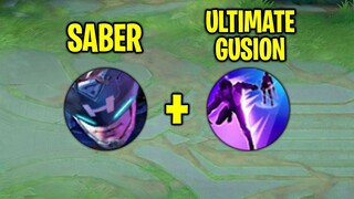 Saber Hack Ultimate Gusion 😱 Wtf