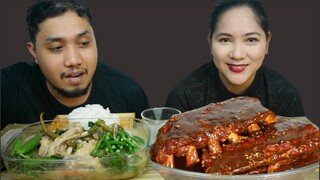 PORK RIBS SINIGANG + BBQ PORK RIBS (NO OVEN) | COLLABORATION WITH @Pretty Ricky