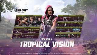 SEASON 5 - TROPICAL VERSION | BATTLE PASS TRAILER | COD MOBILE