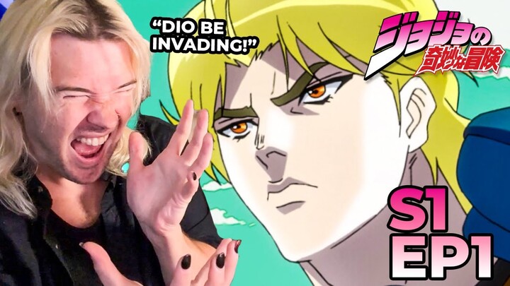 POOR DOG!! | REACTION | JOJO'S BIZARRE ADVENTURE | S1 | EP 01