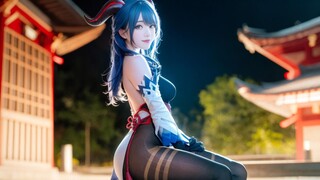 [AI coser เก็นชินอิมอิมแพกต์ series] Ganyu ganyuGenshin
