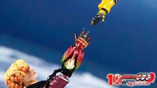 【超展示】SHF 假面骑士OOO ANKH 安库 手臂/人间体/GREED 复活的核心硬币