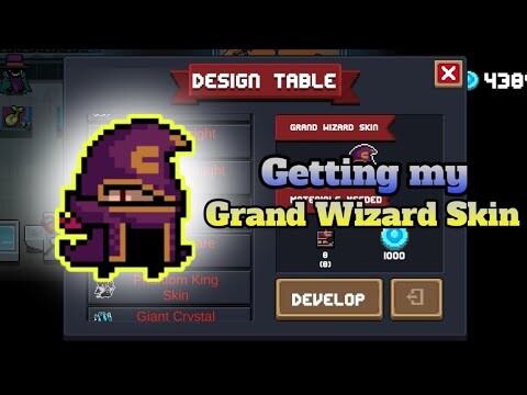 I finally got my GRAND WIZARD SKIN! Soul Knight Moments B3nN2o