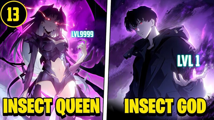 (13He Gained The Divine Class Of Insects God & Became The Overlord of Calamity Insects|Manhwa Recap
