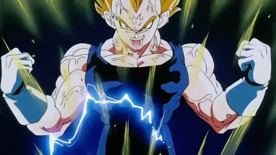 Super Saiyan 2 Goku Vs Majin Vegeta | 4K Full Fight Dragon Ball Z  [English-Dub] - Bilibili