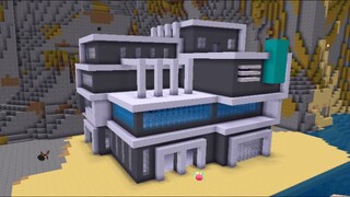 "Bản xây tốc độ" Cách xây nhà hiện đại (nhà 8) #MiniWorld