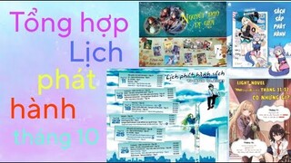 Lịch phát hành #4: Tổng hợp lịch phát hành của 1 số NXB trong tháng 10 part 2