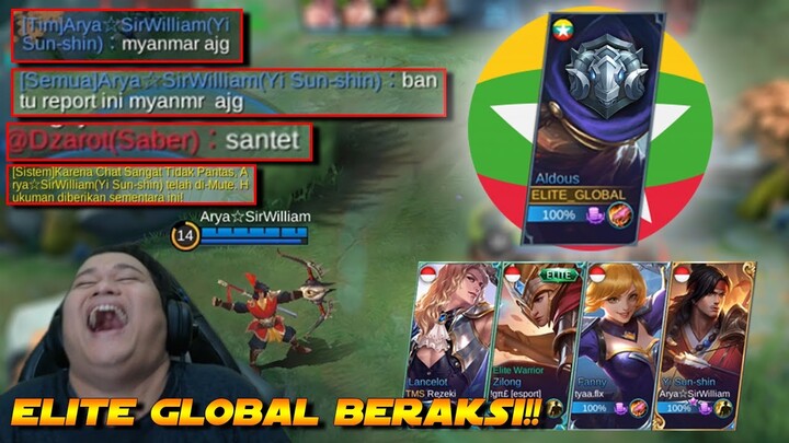 PERDANA NYAMAR JADI BKB MYANMAR GAK BISA BAHASA INDO! TEAM AUTO EMOSI..!! LOL