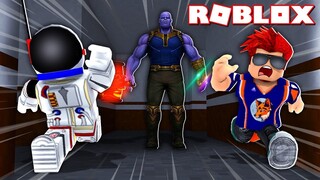 THANOS IS THE BEAST!! - ROBLOX FLEE THE FACILITY