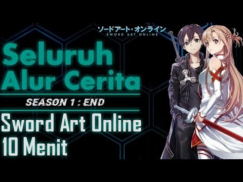 Seluruh Alur Cerita SWORD ART ONLINE Season 1 hanya 10 Menit | Senyuman Di Embun Pagi