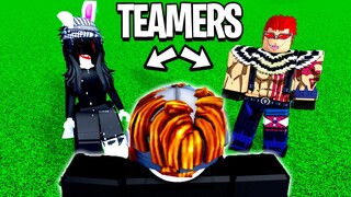 Weird TOXIC Teamers Get DESTROYED in Blox Fruits..